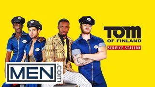 Tom Of Finland: Tankstelle: Bareback / Hot / River Wilson, Matthew Camp, DeAngelo Jackson