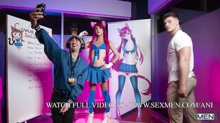 Anime Boy Loves Cum/ Hot / Malik Delgaty, Axelle Rose