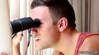 Big cocked neighbors having some gay fun