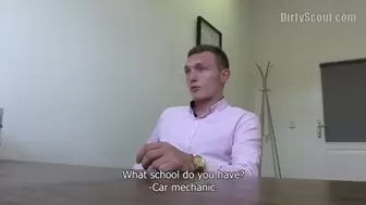 DIRTY SCOUT 156 - Good Looking Stud Gives Up His Virgin Asshole For Money