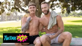 Brogan & Phoenix Show Their Fit Bodies Before Going Inside For A Proper Fuck