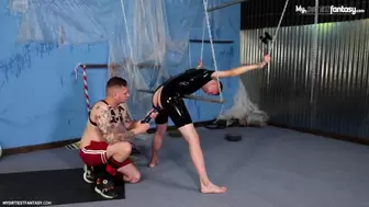 Cute twink loves tu be used by his hot master! And get his hole drilled by lots of dildos and cock