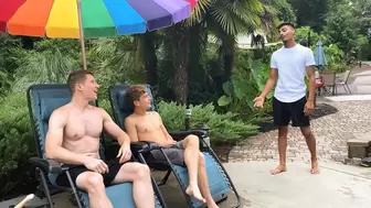 Two Step Brothers Jesse Bolton & Aiden Asher Get Their Assholes Licked By Latino Stud - BrotherCrush