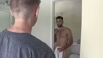 Little Twink Oliver Dean Pounds His Athletic Step Brother's Asshole To Keep His Secret - FamilyDick
