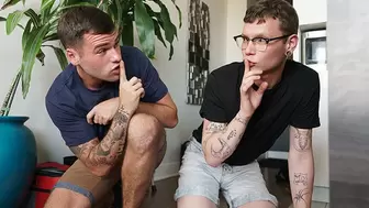 Devious Step Sons Marco Bianchi & Tan Blitz Get Disciplined For Skipping Classes - Twink Trade