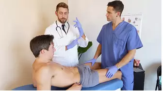 Patient Isaac Parker Gets Double Creampie By Doctor Johnny Ford and Quin Quire - Doctor Tapes
