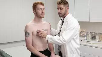 Shy Redhead Patient Sebastian Hunt Needs Libido Boost Treatment With Hunk Doctor - DoctorTapes