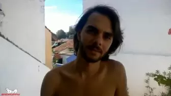 hung Argentinean, Gabe Alonso, has never been naked in front of a cam