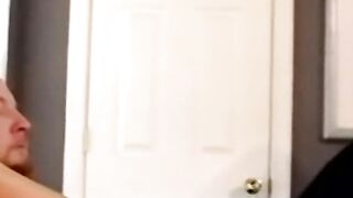 Macho amateur helps his buddy out during masturbation