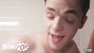 Malik Delgaty Troye Dean Enjoy A Sensual Soak In The Bathtub Before Fucking Each Other - Twink;