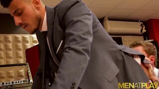 Men Suited Men Geordie Jackson And Klein Kerr Ass Bang