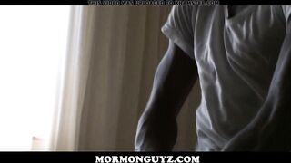 Young Black Mormon Masturbates With A Flesh Light