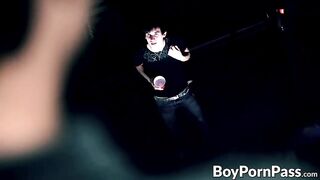 Two horny twinks fucking their loads out on the bedroom bed