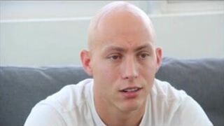 Casting hairless erotic dancer gets smooth firm ass load