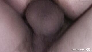 He's gone so we start drawing dicks all over his little pussy ass