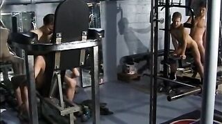 Firm young dude bends over for anal reaming from tight dude