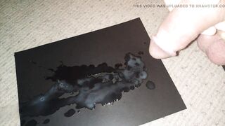 Squirting Sperm! Crazy! POOL of cum!