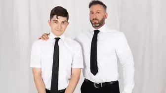 Interrogations Leads to Temptation by Missionary Boys Featuring Muscled Madison & Harrison Todd