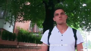 CZECH HUNTER 436 - Athletic Jock On His Way Home Gets Picked Up & Barebacked