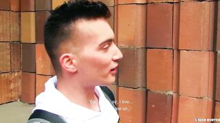 CZECH HUNTER 432 - Buff Stud Enjoys Getting Bareback Drilled & A Load On His Face