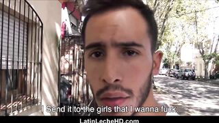 Young Straight Latino Twink Fucked By Stranger For Cash POV